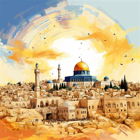 Jerusal M Al Aqsa Mosque Alquds Alsharif Cidade Velha Hist Rico