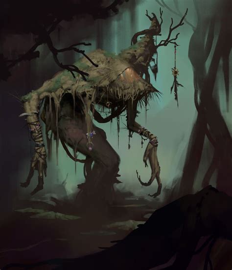 Artstation Guardian Of The Swamp The Duff Art Inspiration Swamp