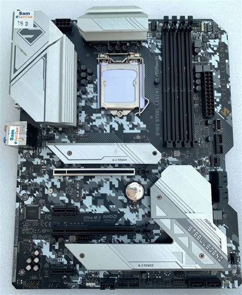 MAINBOARD เมนบอรด 1200 ASROCK B460 STEEL LEGEND มอสอง Lazada co th