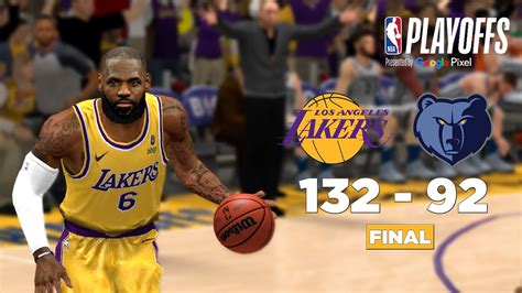 LAKERS Vs GRIZZLIES GAME 6 NBA Playoffs Highlights NBA 2K14 To NBA