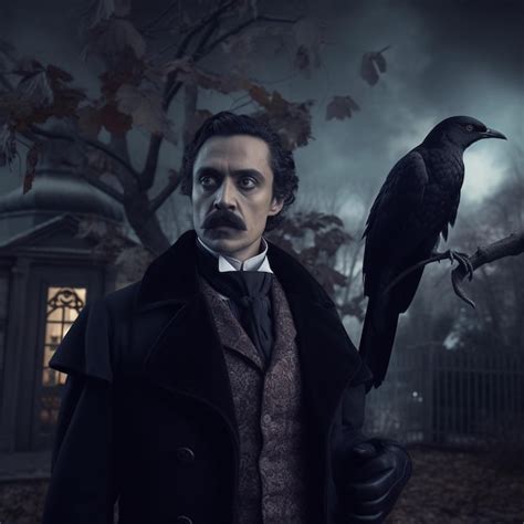 Premium Photo Historical Figures Edgar Allan Poe