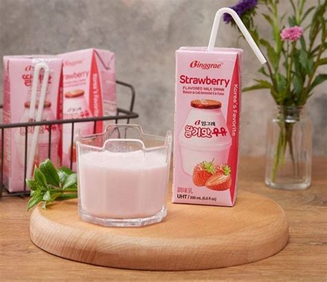 Binggrae Strawberry Flavored Milk Drink1pc Lazada Ph