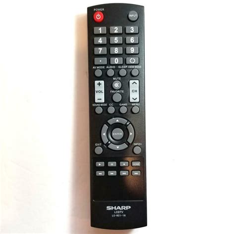 New Sharp Lcdtv Lc Rc Lcrc Remote Control For Lc Lb U Lc