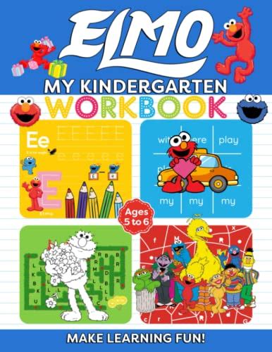 Elmo My Kindergarten Workbook: Unique Where Is Objects Discover The Way ...