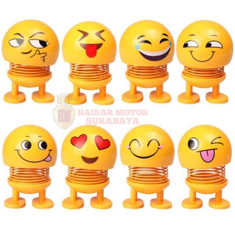 Jual Hiasan Emoji Smile Hiasan Emoticon Lucu Hiasan Emot Gerak Shopee