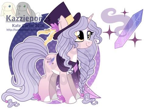 Safe Artist Kazziepones Derpibooru Import Oc Oc Crystal