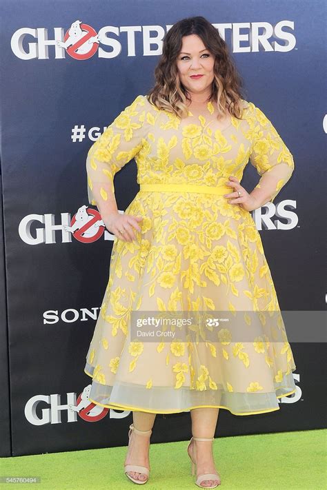 Melissa Mccarthy Attends The Los Angeles Premiere Of Ghostbusters