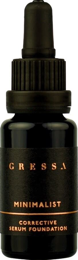 Gressa Inc Black Rose Gold Minimalist Corrective Serum Foundation