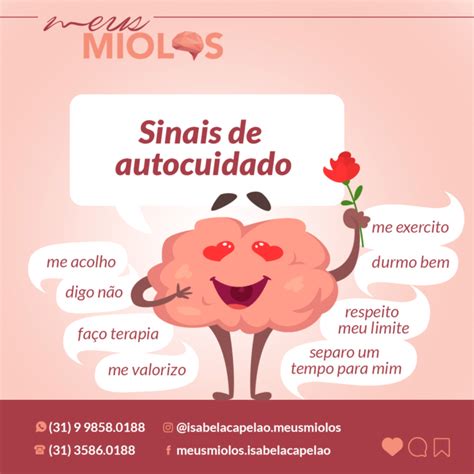 Pratique O Autocuidado Meus Miolos