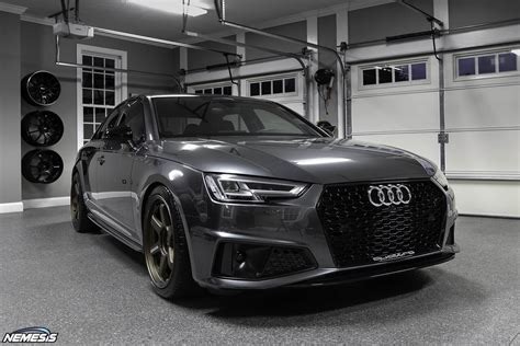 Audi S4 B9 Grey Rays Volk TE37 | Wheel Front
