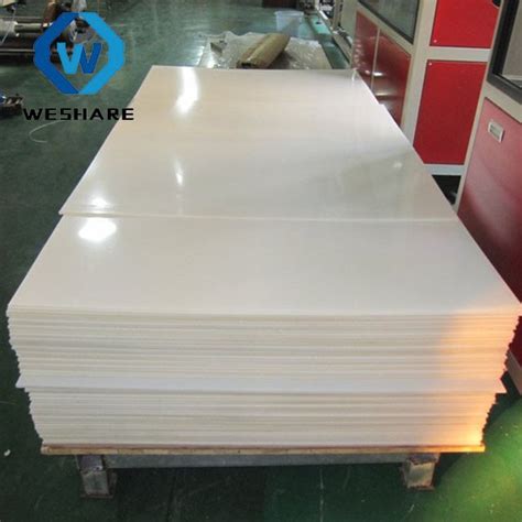 China PVDF Polyvinylidene Fluoride Plate Suppliers Wholesale Price