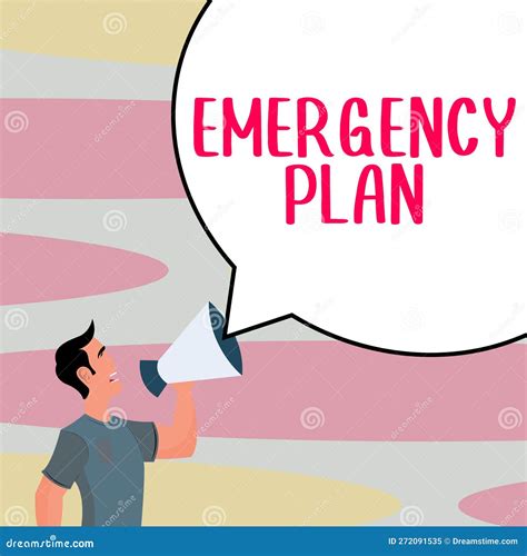 Writing Displaying Text Emergency Plan Business Idea Procedures For Response To Major