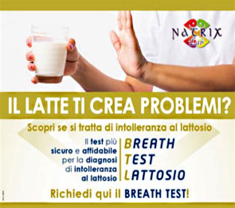 Breath Test Lattosio Farmacia Santa Maria Tel 0331 552005