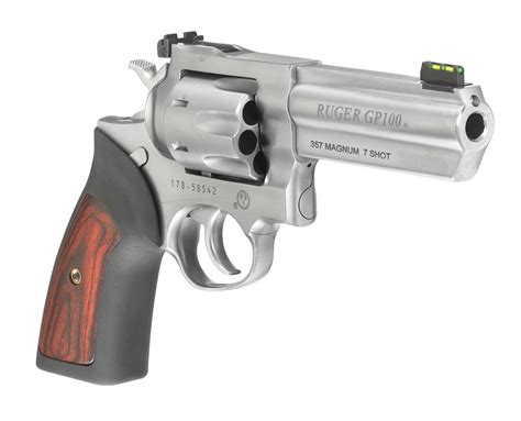 Revolver Ruger Gp100® Kgp 141 7 42 Hlaveň 7 Ran Světlovodná Muška Double Action Ráže