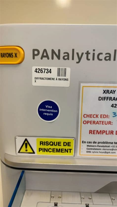 Used Diffractometer Malvern Panalytical Aeris Compact X Ray Dm