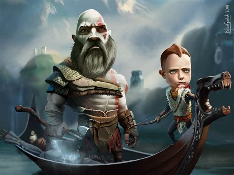 God Of War Artwork Wallpaperhd Games Wallpapers4k Wallpapersimages