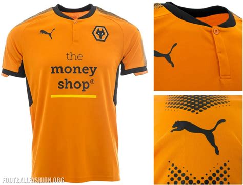 Wolverhampton Wanderers FC 2017 18 PUMA Home Kit FOOTBALL FASHION ORG