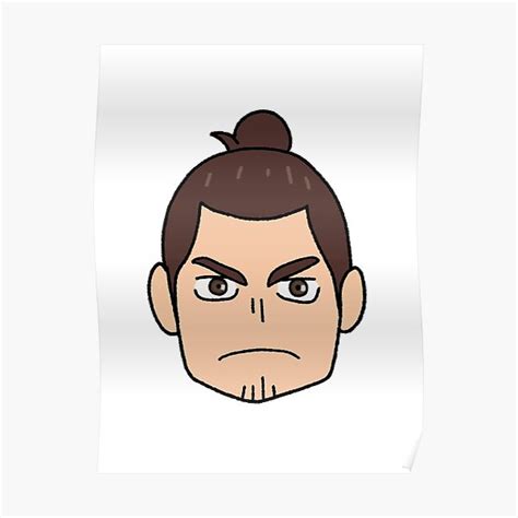 Cute Asahi Azumane Haikyuu Poster For Sale By Tischmeyourways Redbubble