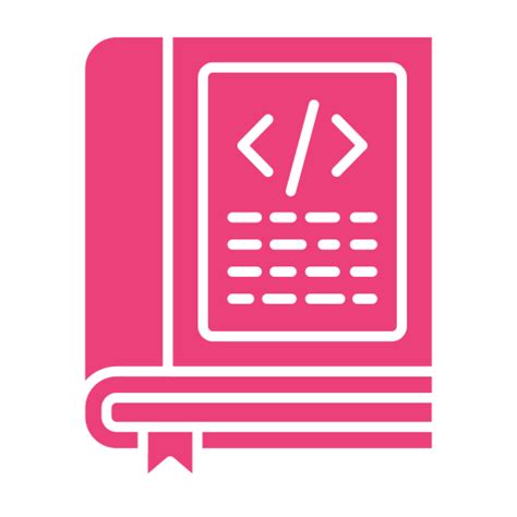 Coding Book Generic Color Fill Icon
