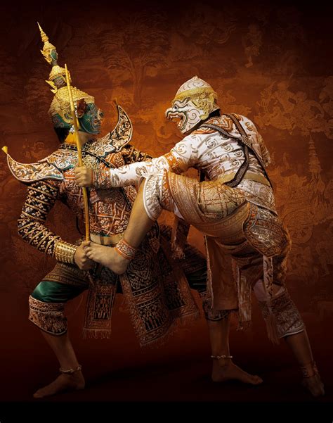 Fighting Of Hanuman Ramas Loyal Soldier And Tosakan The Demon King