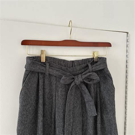 Naked Famous Denim Women S Grey Trousers Depop