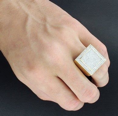 9 Beautiful Big Sized Gold Rings for Men and Women