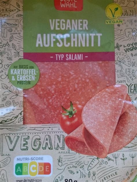 Veganer Aufschnitt Rewe Beste Wahl Kalorie Kj A Nutri N Hodnoty