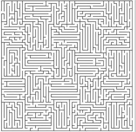 Maze With A Hidden Name