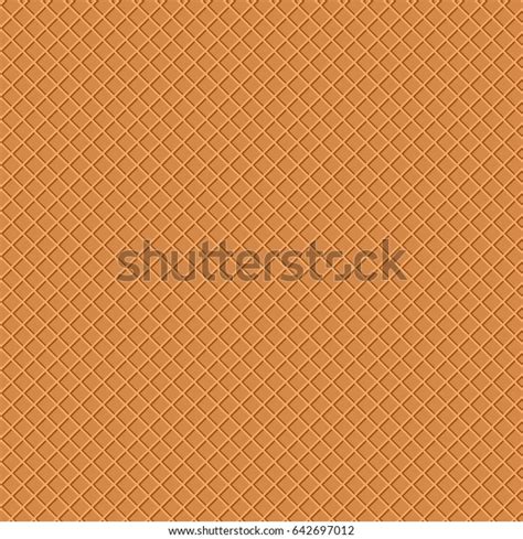 Waffle Texture Beautiful Banner Wallpaper Design Stock Vector Royalty