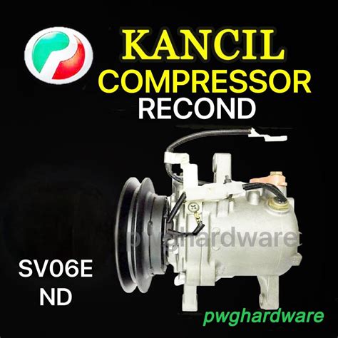 Original Denso Japan Aircond Compressor Recond Perodua Kancil Kelisa