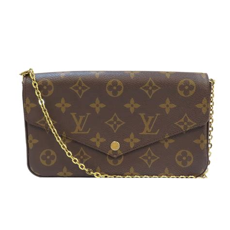 Louis Vuitton Lv 路易威登 棕色 原花 Pvc塗層帆布 三合一單肩包 M81896 【二手名牌brand Off】 Lv路易威登 Yahoo奇摩購物中心