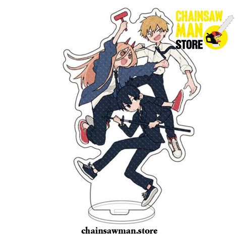 Sexy Power Chainsaw Man Acrylic Figure Stand Model Chainsaw Man Store