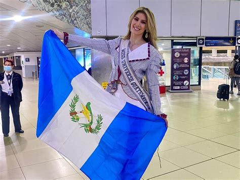 Miss Guatemala Destaca En Miss Universo Por Su Capa Enero