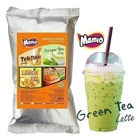 Jual Grosir Green Tea Mamio Minuman Bubuk 500 Gram CV Herbal House