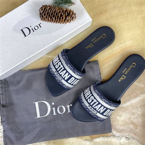 Christian Dior Dway Slide Slippers In 2022 Dior Christian Dior