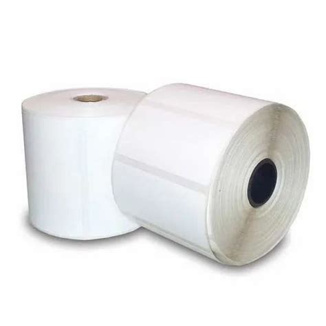 Plain White Barcode Labels, Packaging Type: Roll at ₹ 0.02/square inch in Ludhiana