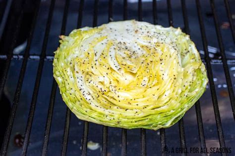 Smoked Cabbage - A Grill for All Seasons