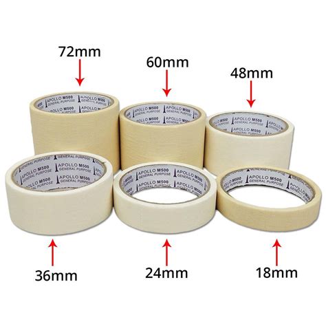 Ehoo Apollo Masking Tape M M General Purpose Mm Mm