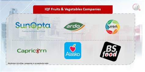 Quick Freezing Iqf Fruits And Vegetables Companies Market Research