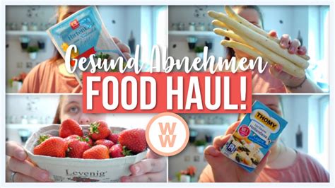 Gesunder Food Haul Weight Watchers Schnelle Einfache Rezepte