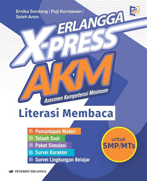 Jual ERLANGGA X PRESS AKM SMP MTS LITERASI Di Seller Penerbit Erlangga