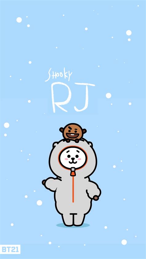 41 Wallpapers Foto Bt21 Rj Pics BTS WALLPAPER HD