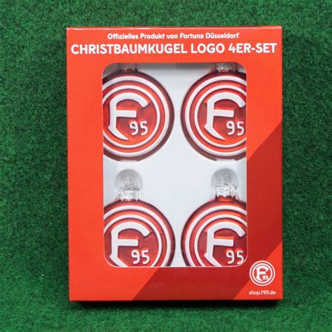 Fortuna D Sseldorf Christbaumkugel Logo Er Set