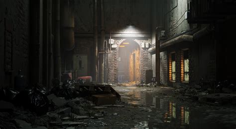 Abandoned Alleyway Unreal — Polycount