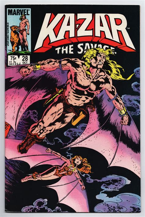 Ka Zar The Savage 28 Shanna The She Devil Marvel 1983 FN VF