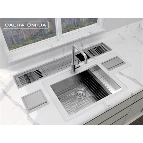 Calha Mida Kitchen M Dulos Base De Mm No Shoptime