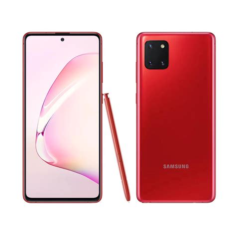 Smartphone Samsung Galaxy Note Lite Vermelho Gb Gb Ram Tela De