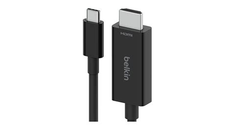 Belkin Usb C To Hdmi Cable 2m Black Avc012bt2mbk Harvey Norman New Zealand