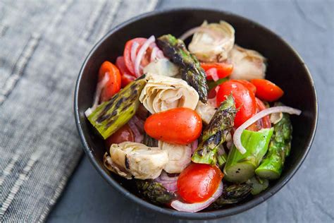 Asparagus Artichoke Salad Recipe