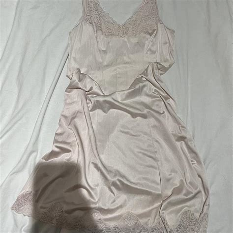 Vintage Slip Lingerie Night Dress Beautiful Baby Depop